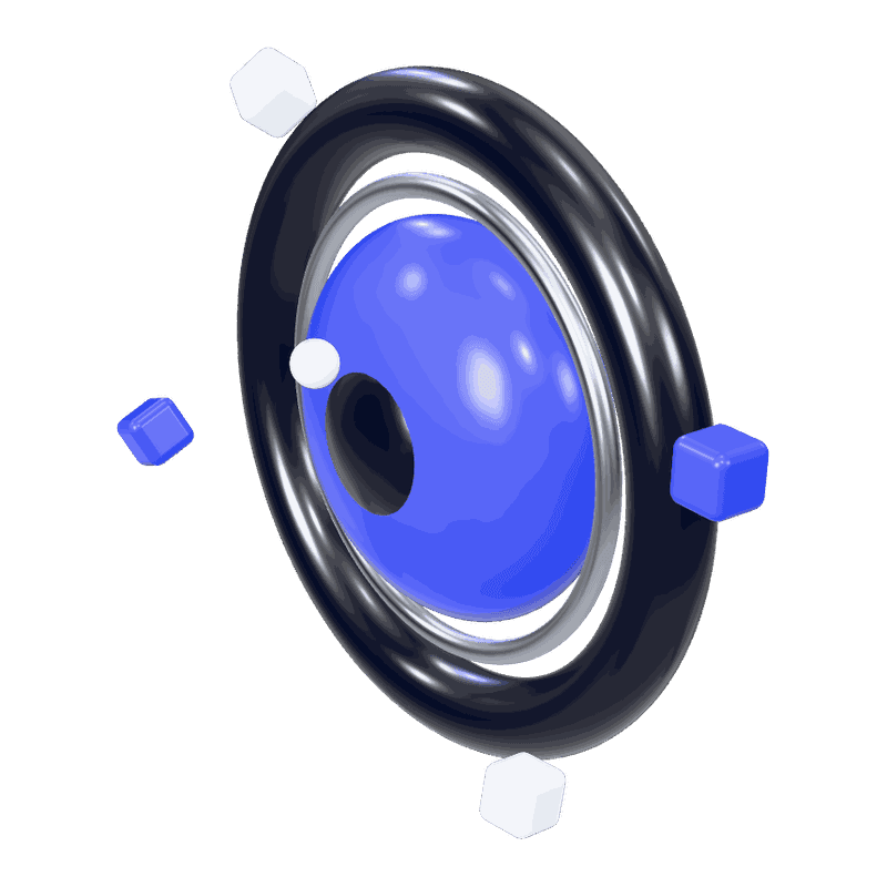 3D illustration of computer vision